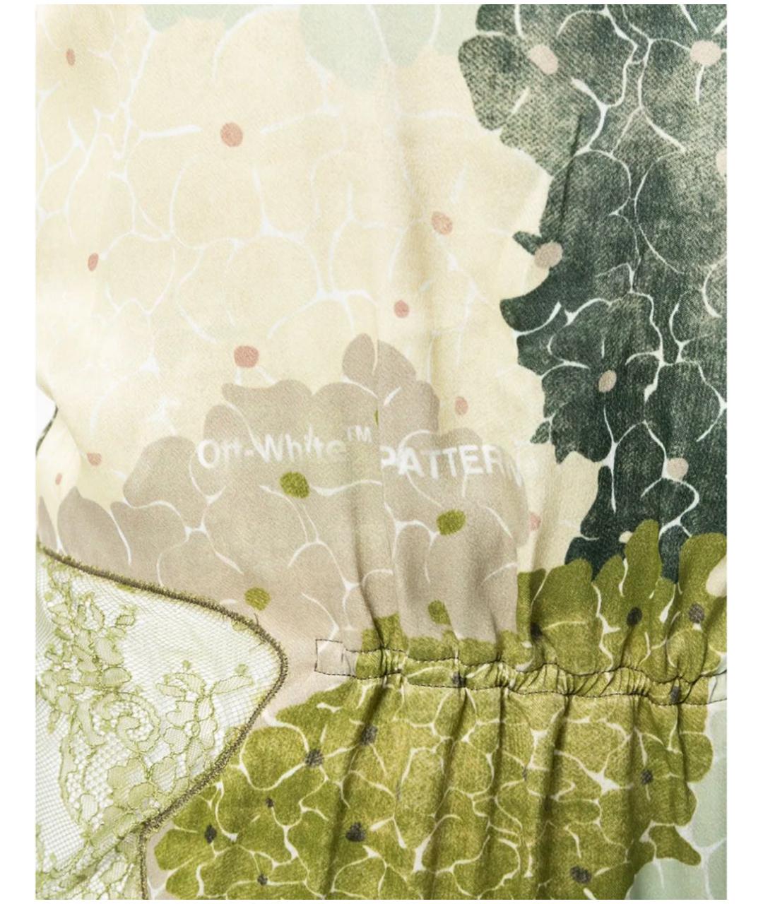 OFF-WHITE Мульти коктейльное платье, фото 6