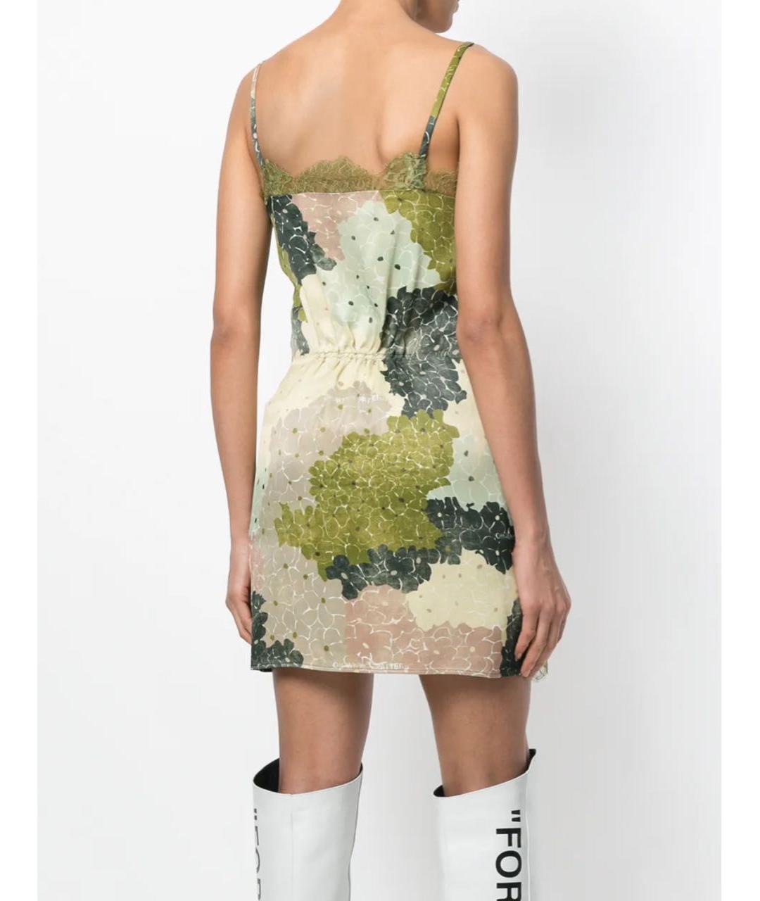 OFF-WHITE Мульти коктейльное платье, фото 5