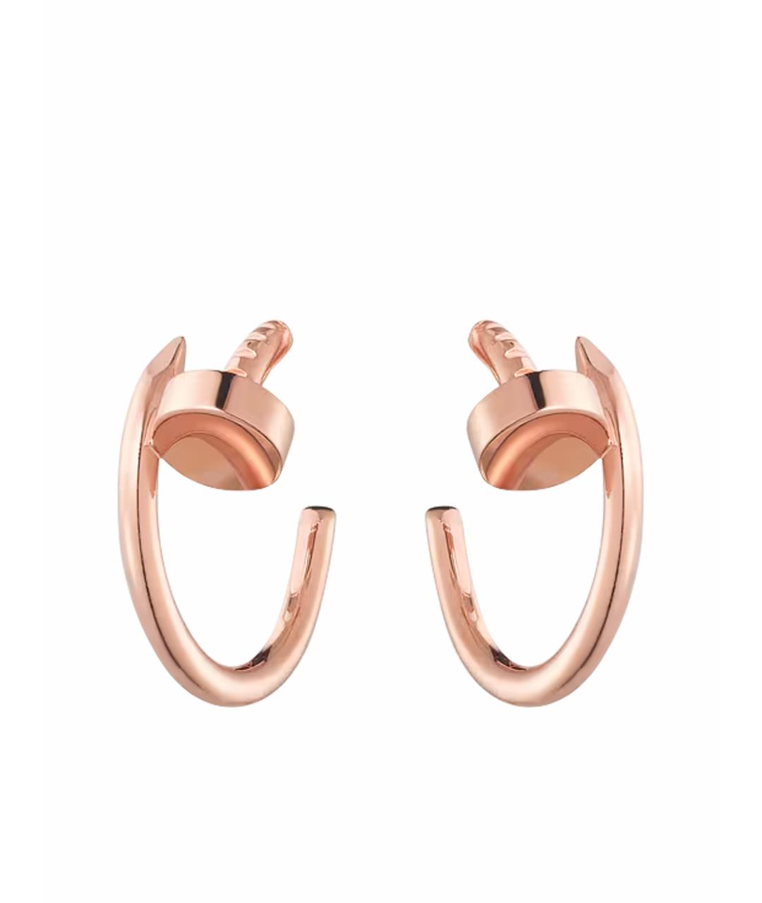 CARTIER Золотые серьги из желтого золота, фото 1