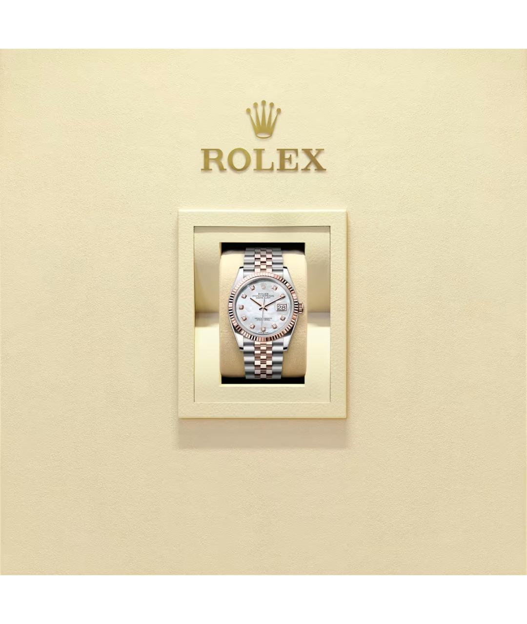 ROLEX Часы из розового золота, фото 2