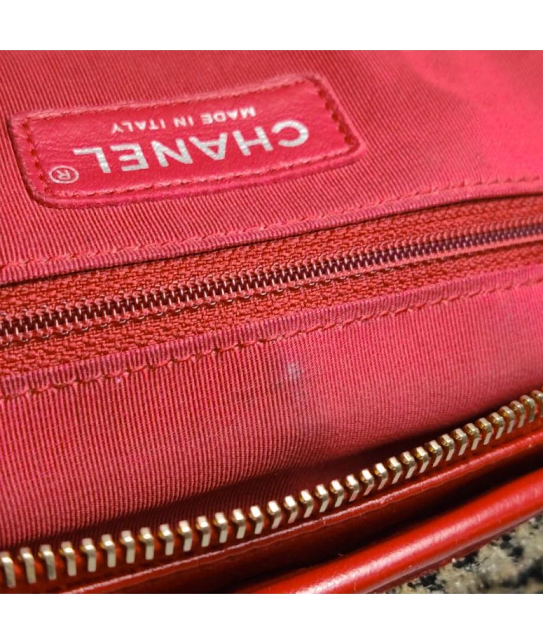 CHANEL Черная твидовая сумка через плечо, фото 8