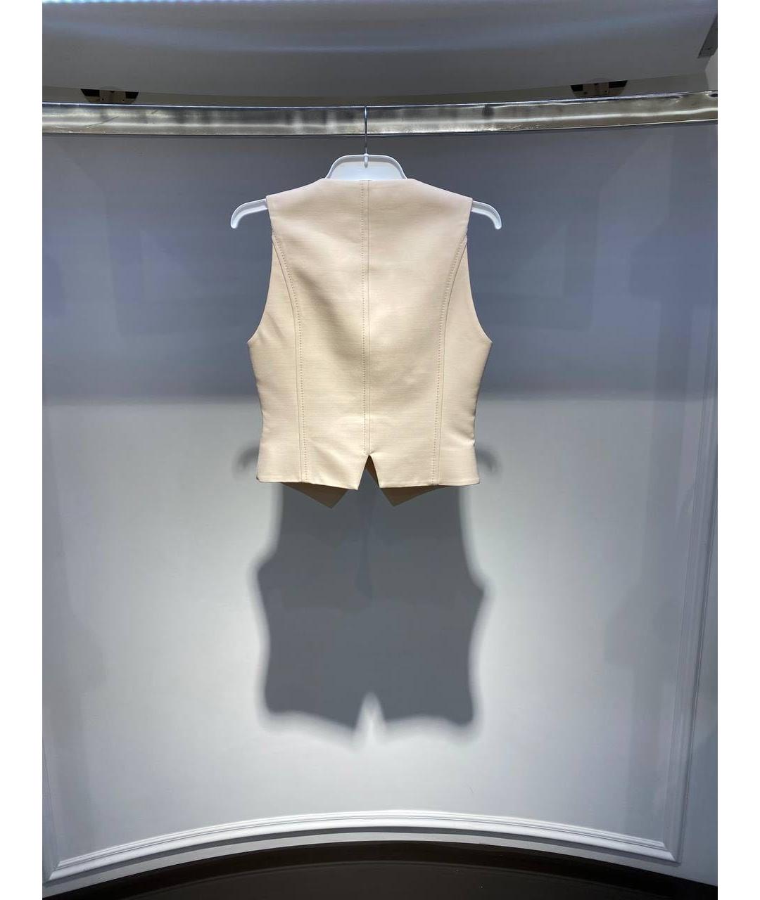 ZIMMERMANN Розовый шерстяной жилет, фото 4