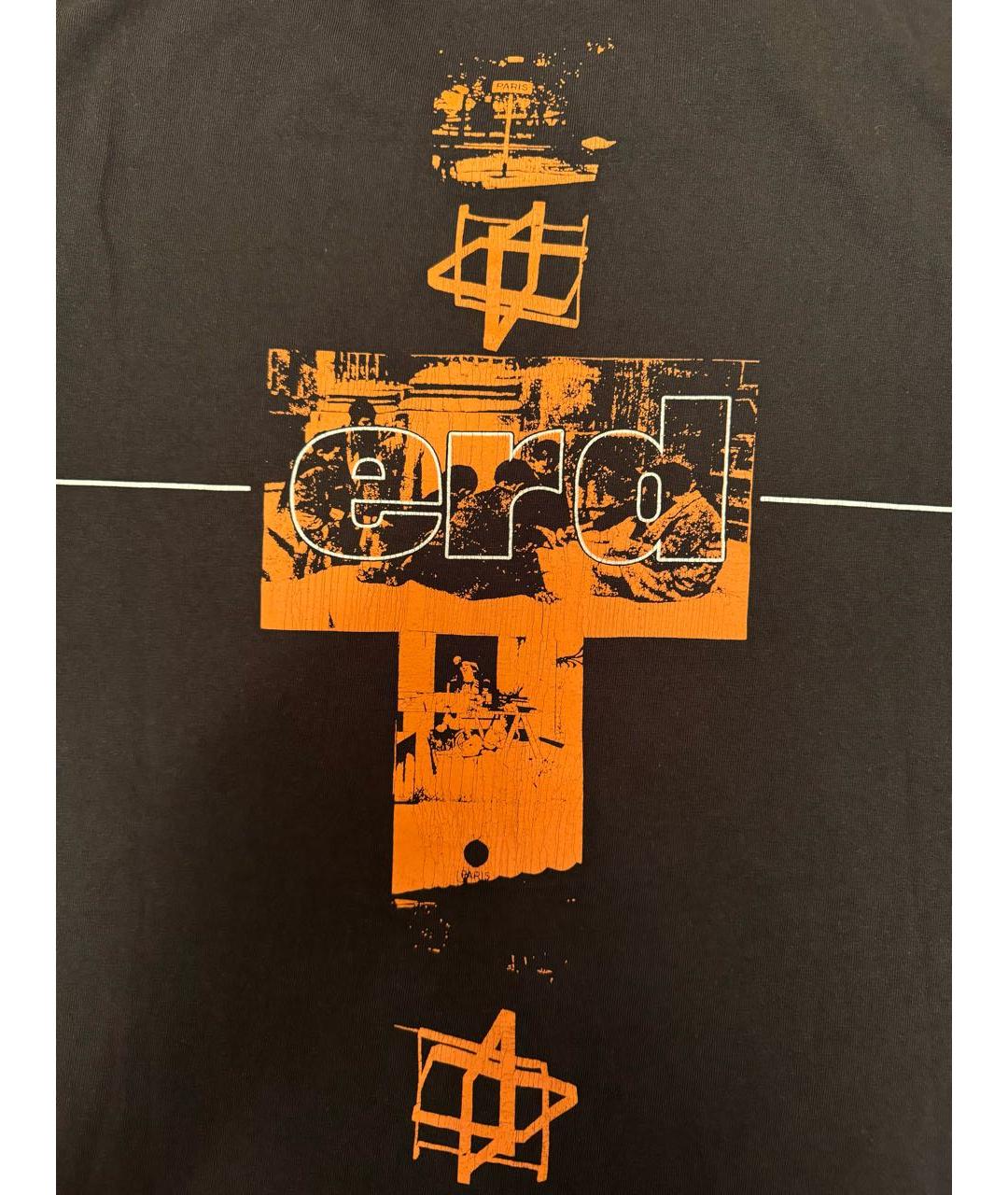 Enfants Riches Déprimés Черная хлопковая футболка, фото 4