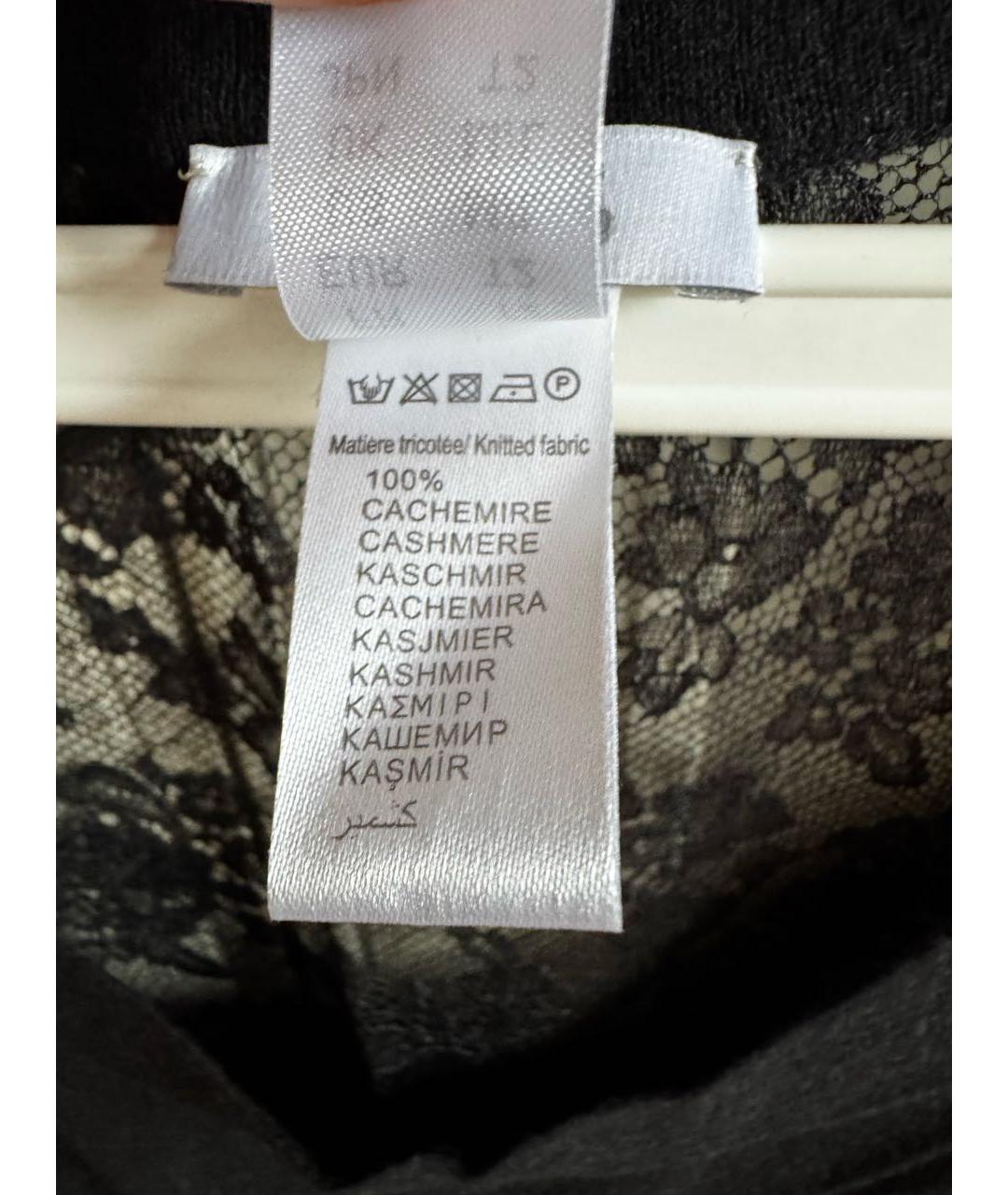 Eres Черная кашемировая майка, фото 5