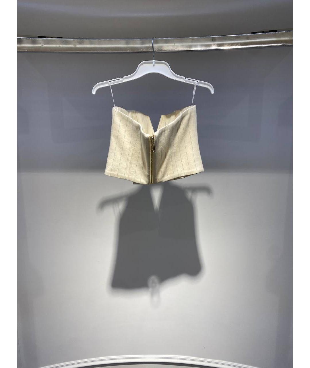 ZIMMERMANN Бежевый шерстяной корсет, фото 4