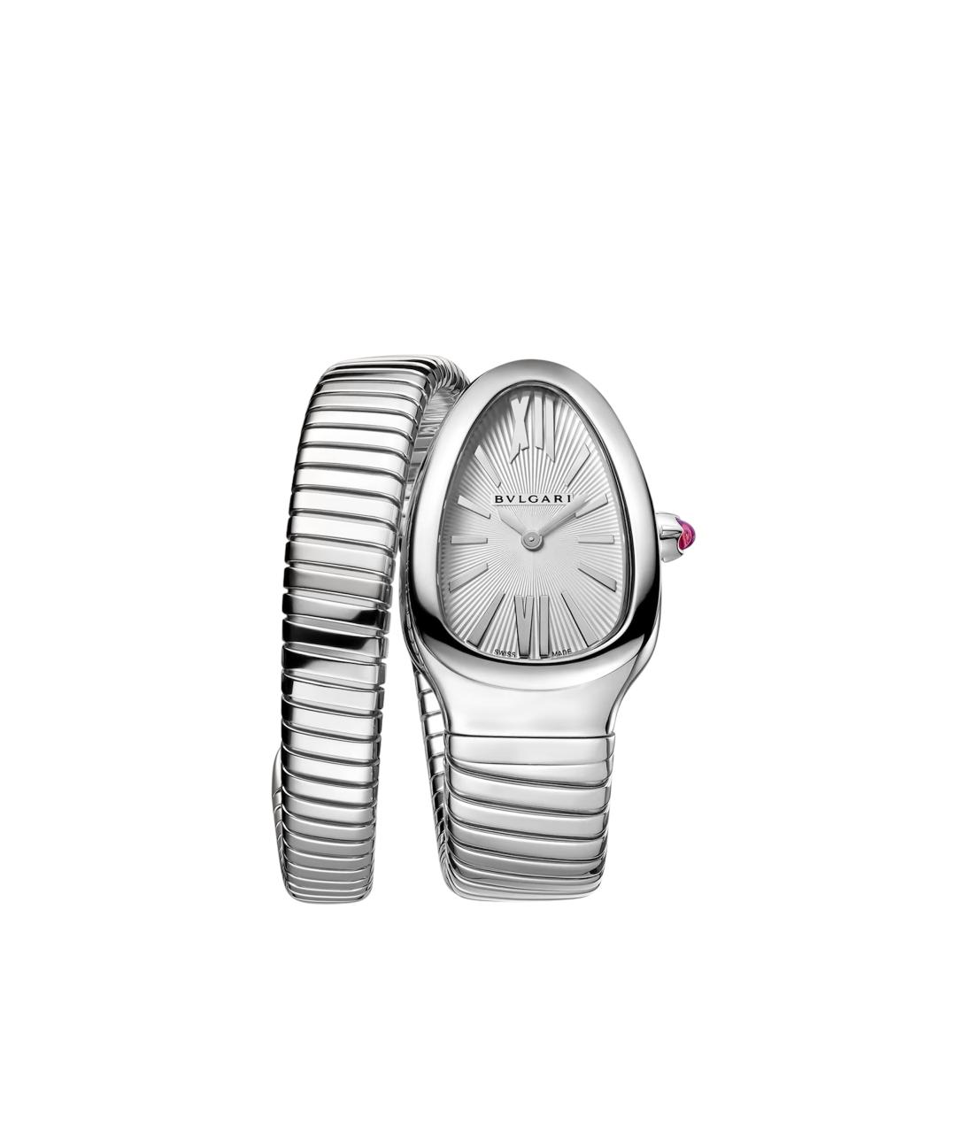 BVLGARI Белые часы, фото 1