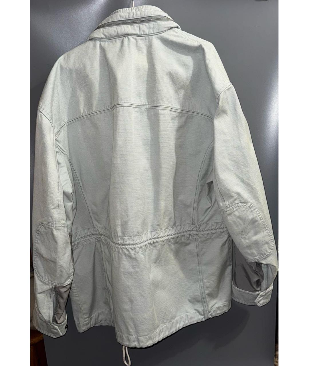 DIESEL Голубая хлопковая куртка, фото 2