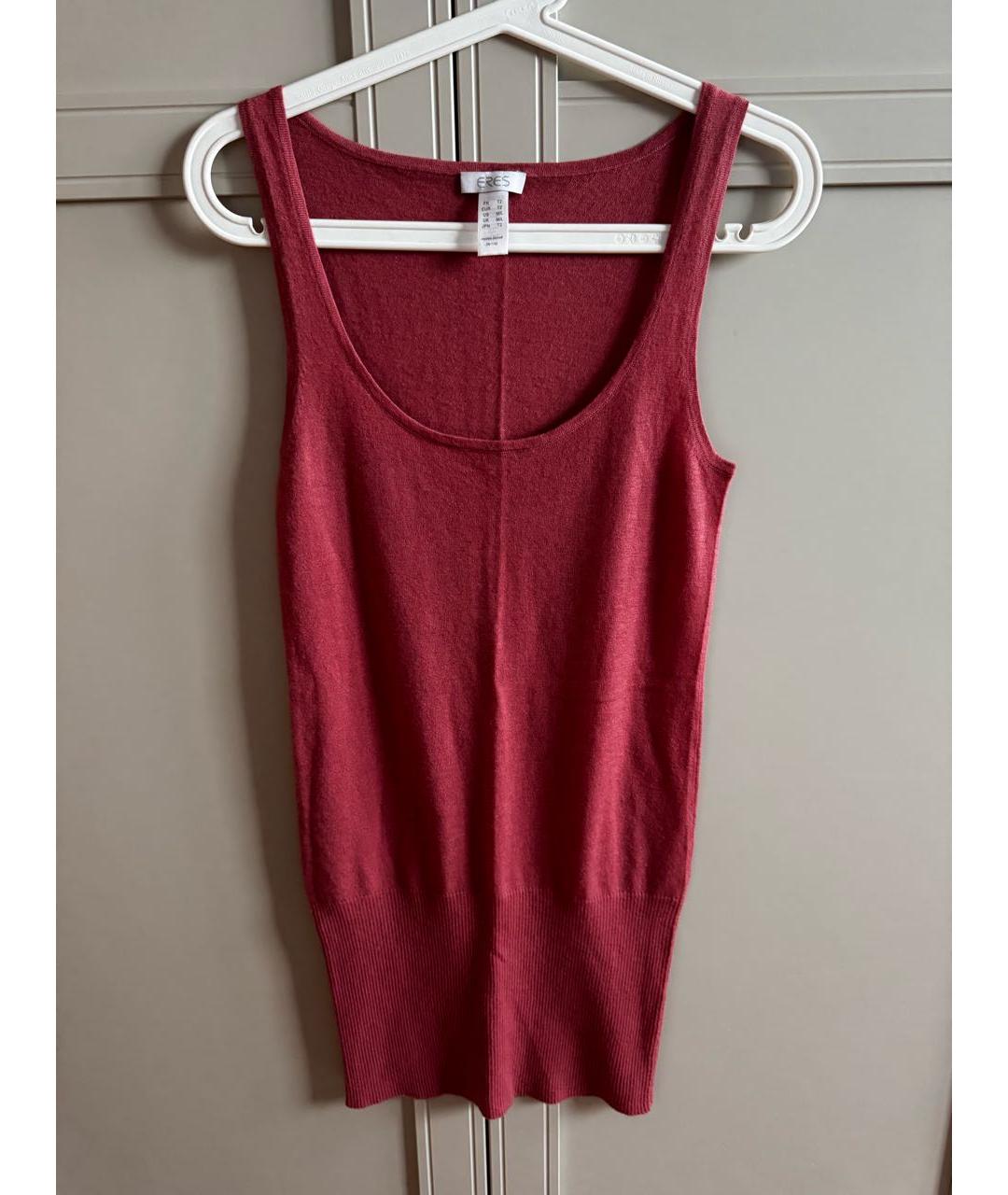 Eres Коралловая кашемировая майка, фото 6