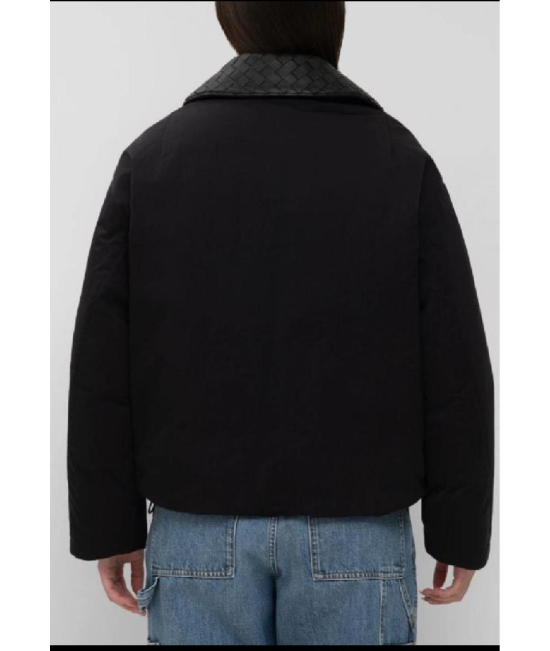 BOTTEGA VENETA Темно-синяя полиамидовая куртка, фото 9