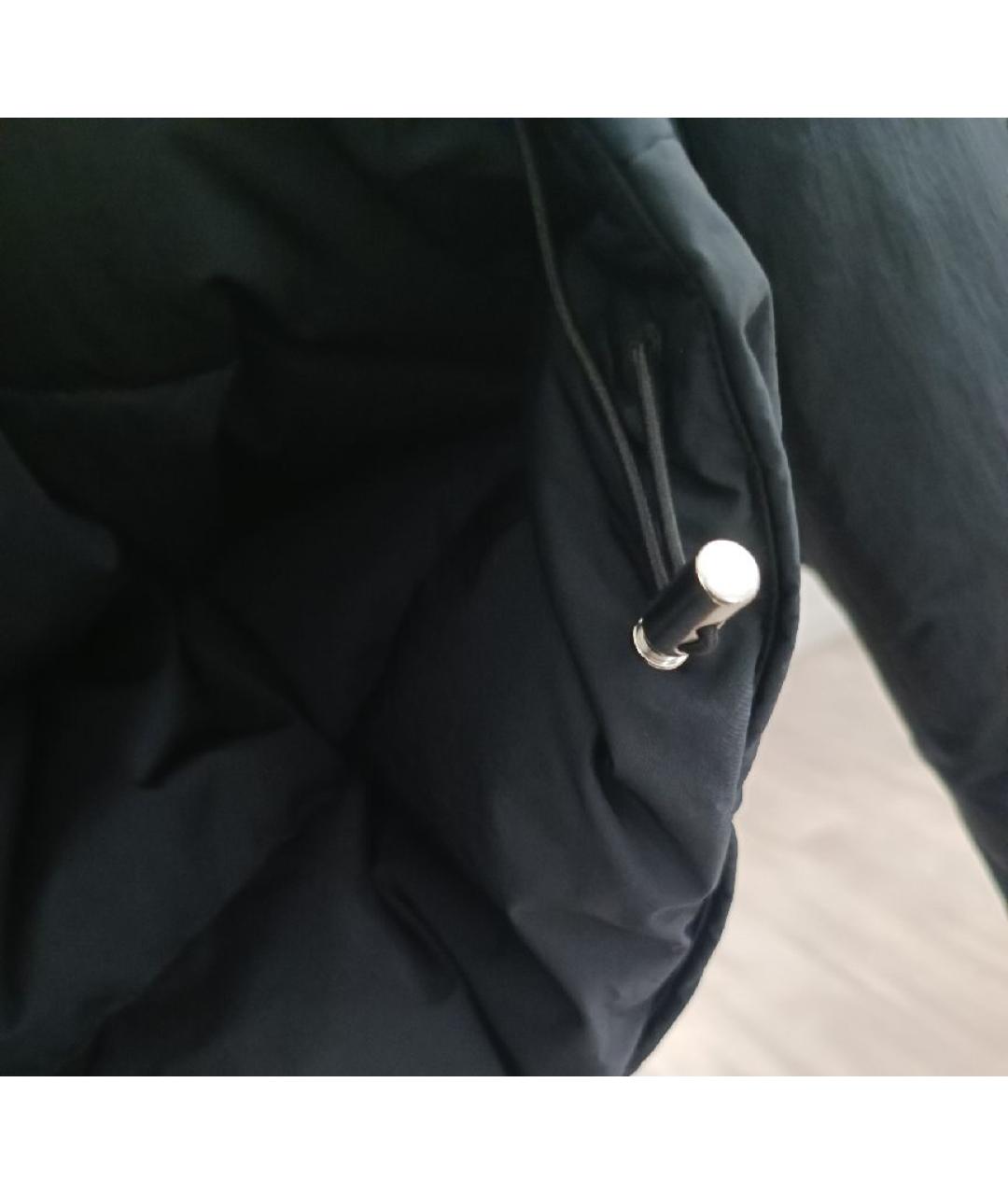 BOTTEGA VENETA Темно-синяя полиамидовая куртка, фото 6