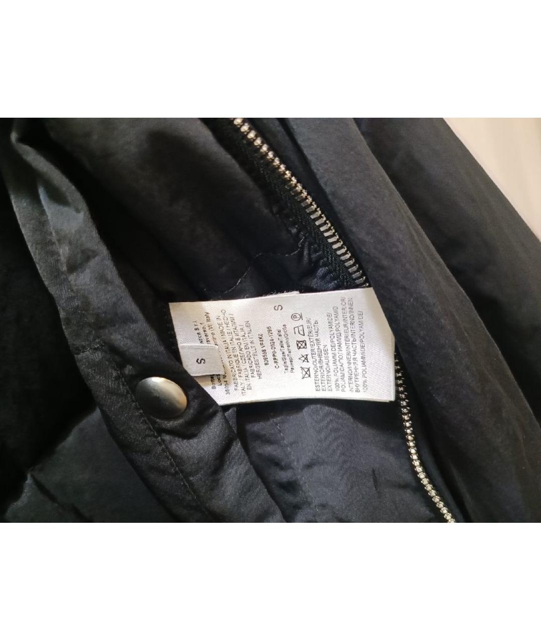 BOTTEGA VENETA Темно-синяя полиамидовая куртка, фото 4