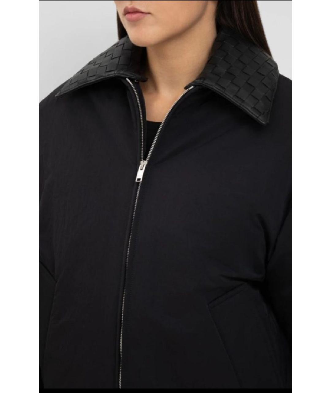 BOTTEGA VENETA Темно-синяя полиамидовая куртка, фото 8