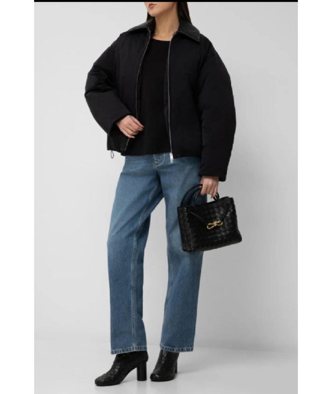 BOTTEGA VENETA Темно-синяя полиамидовая куртка, фото 7