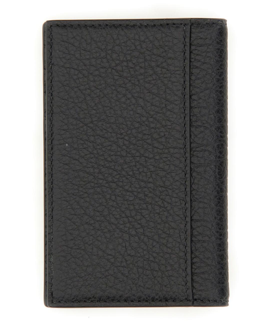 GUCCI Черный кожаный кошелек, фото 2