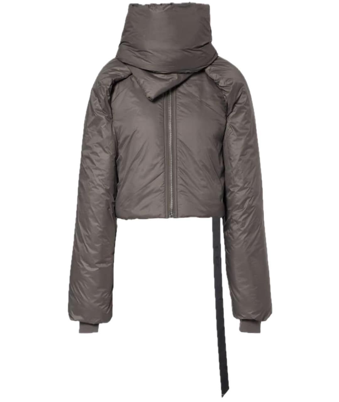 RICK OWENS DRKSHDW Коричневый полиамидовый тренч/плащ, фото 1