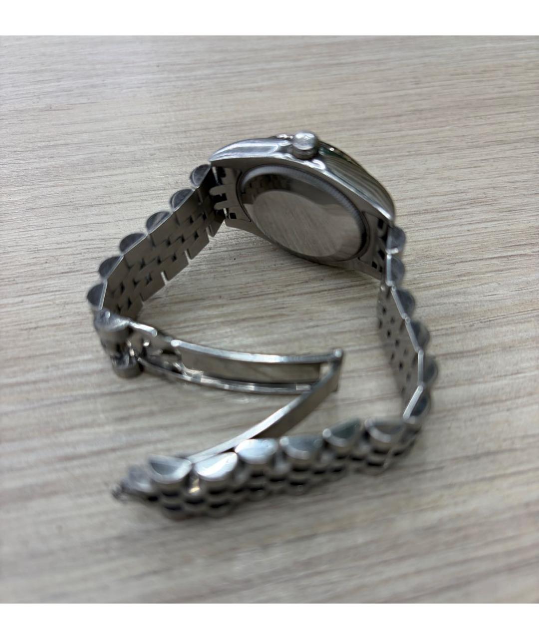 ROLEX Серебряные часы из белого золота, фото 4