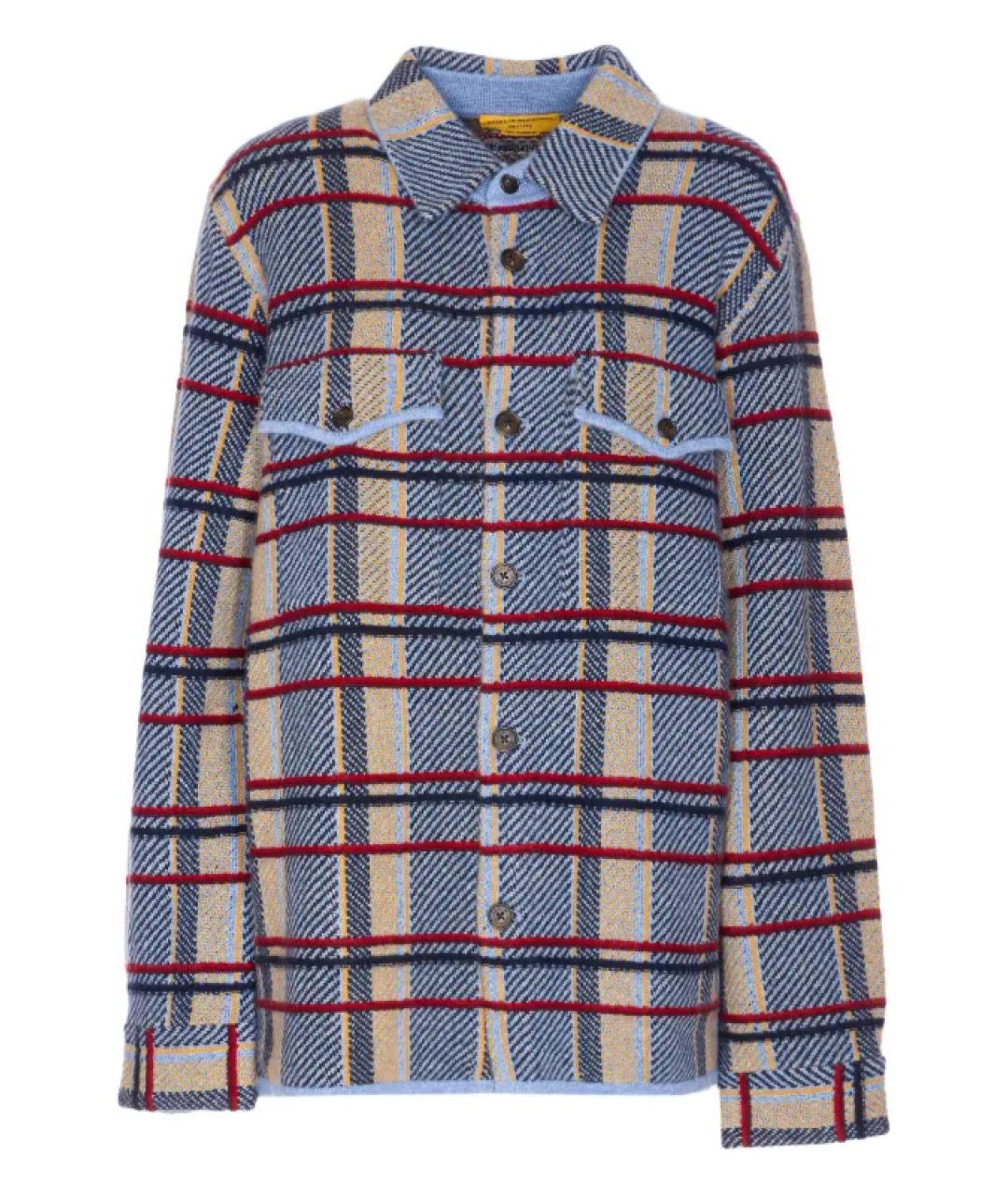 GUEST IN RESIDENCE Синяя кашемировая рубашка, фото 1