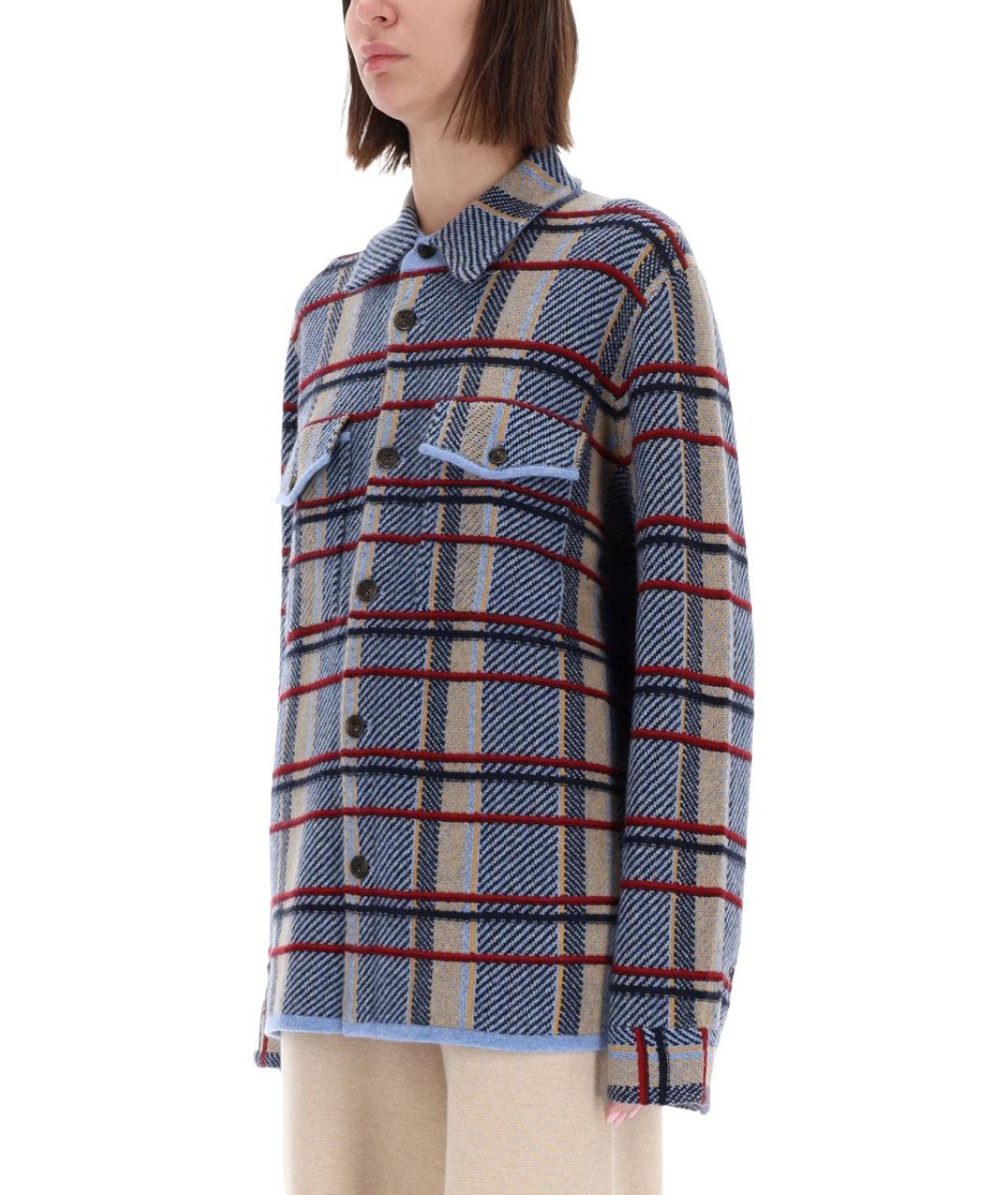 GUEST IN RESIDENCE Синяя кашемировая рубашка, фото 5