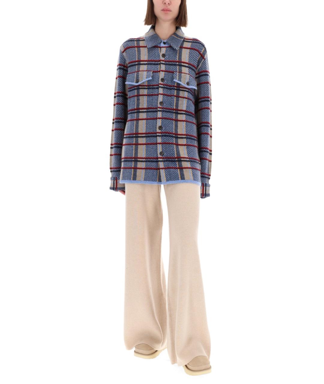 GUEST IN RESIDENCE Синяя кашемировая рубашка, фото 3