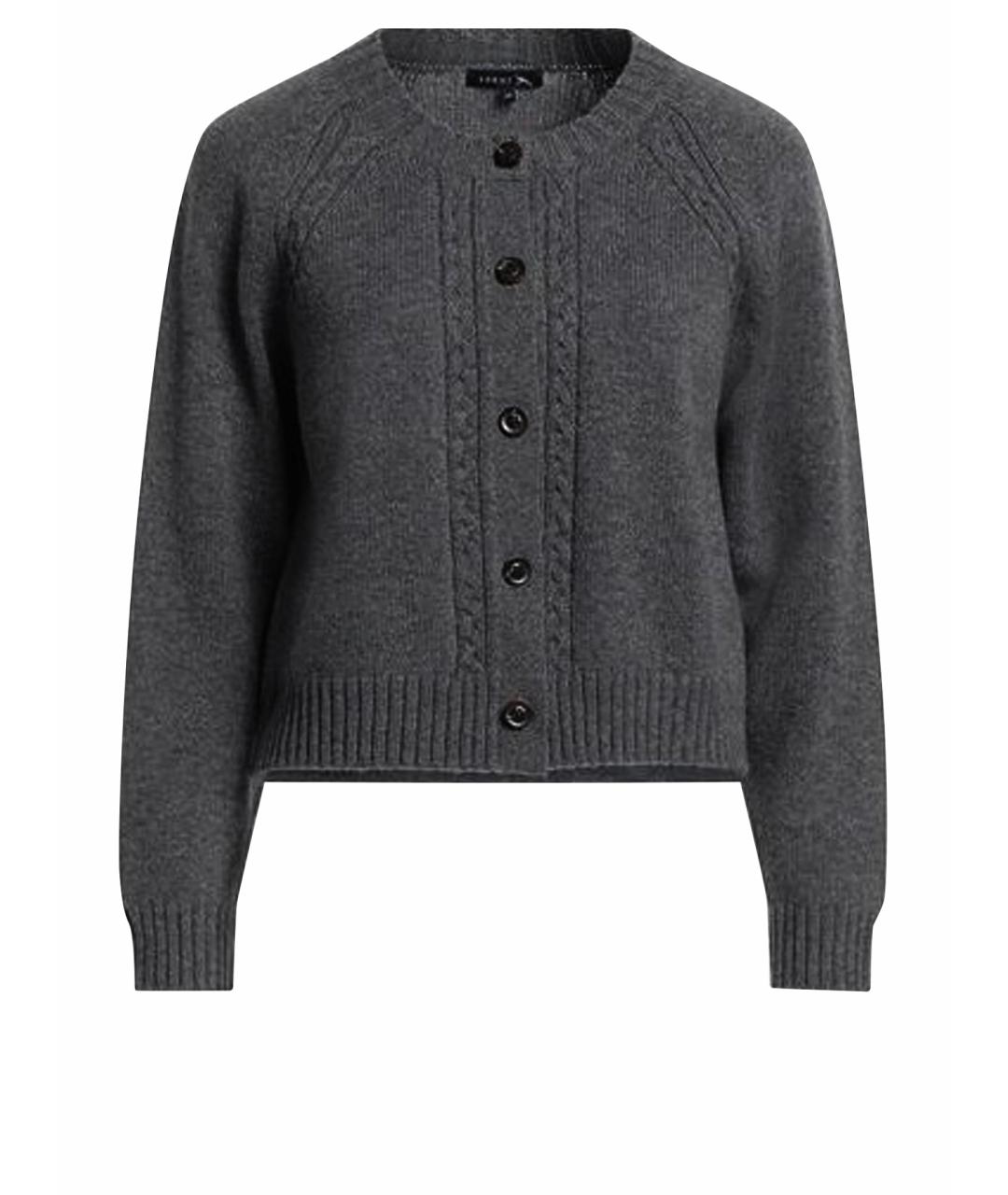 GUEST IN RESIDENCE Серый кашемировый кардиган, фото 1