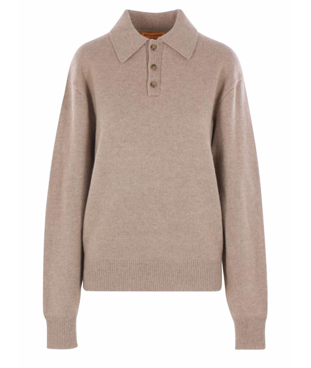 GUEST IN RESIDENCE Бежевый кашемировый джемпер / свитер, фото 1