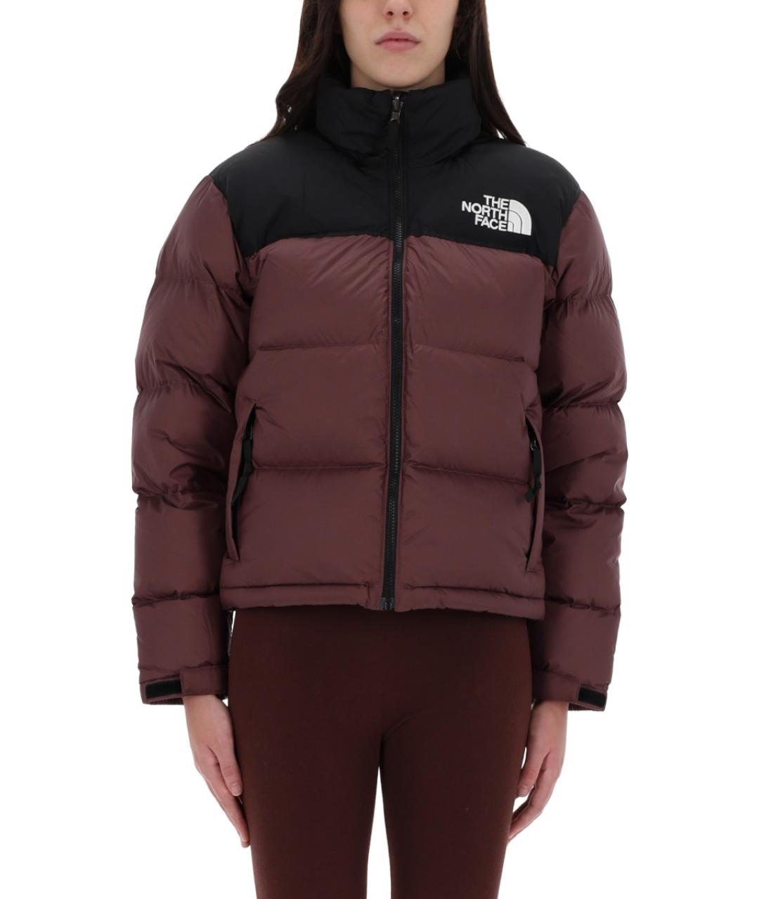 THE NORTH FACE Коричневая полиамидовая куртка, фото 4