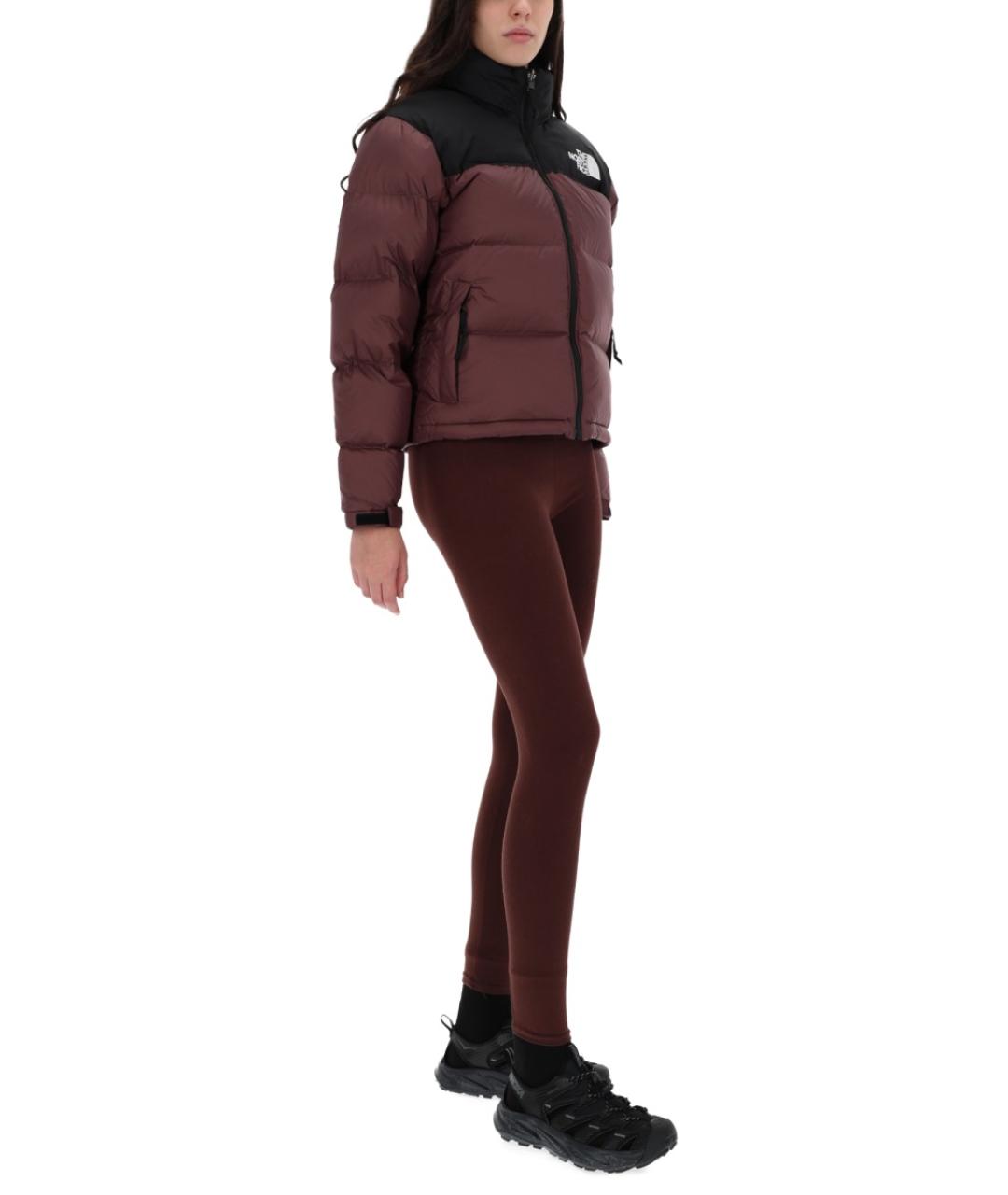 THE NORTH FACE Коричневая полиамидовая куртка, фото 2