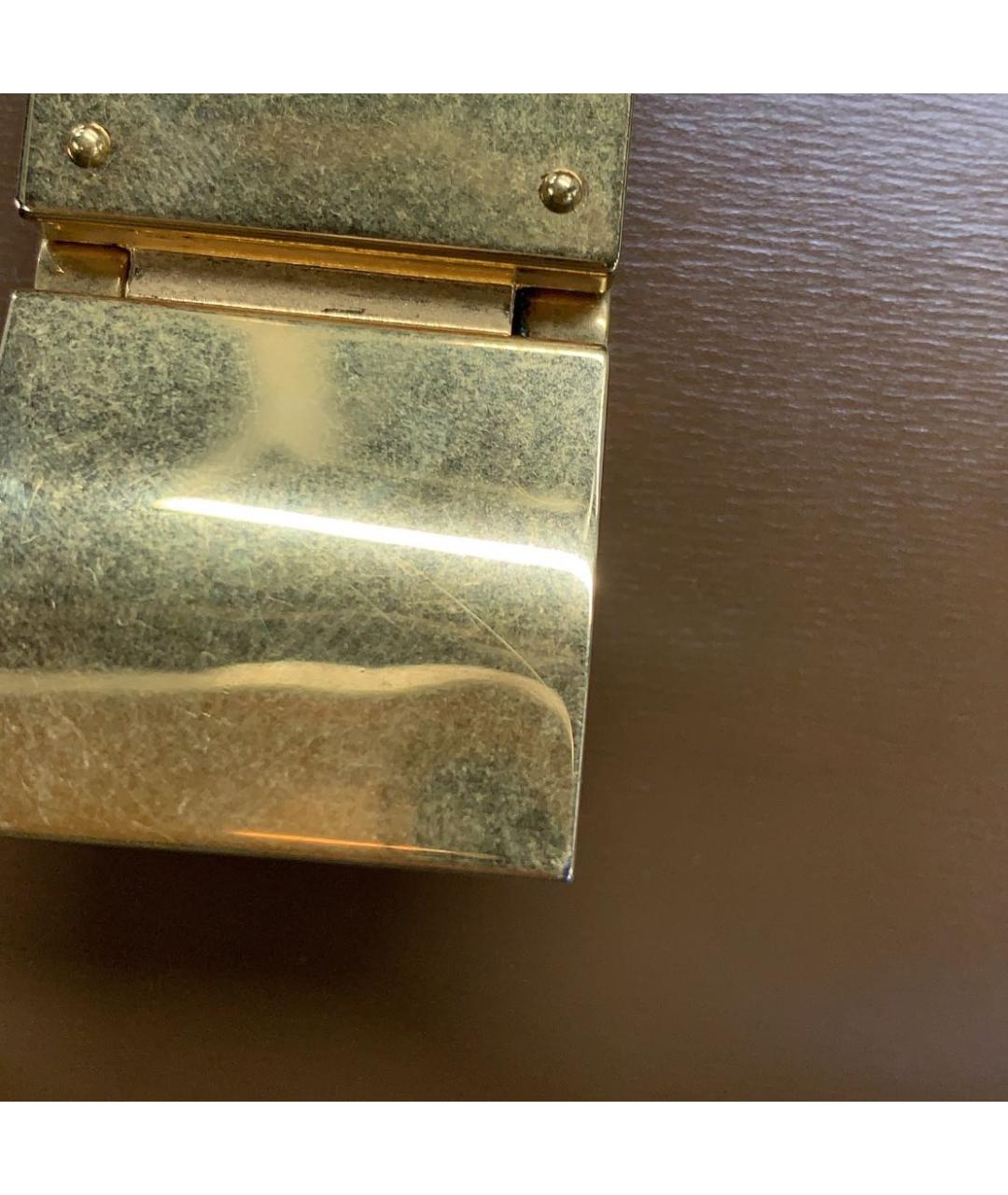 CELINE Коричневая кожаная сумка через плечо, фото 7