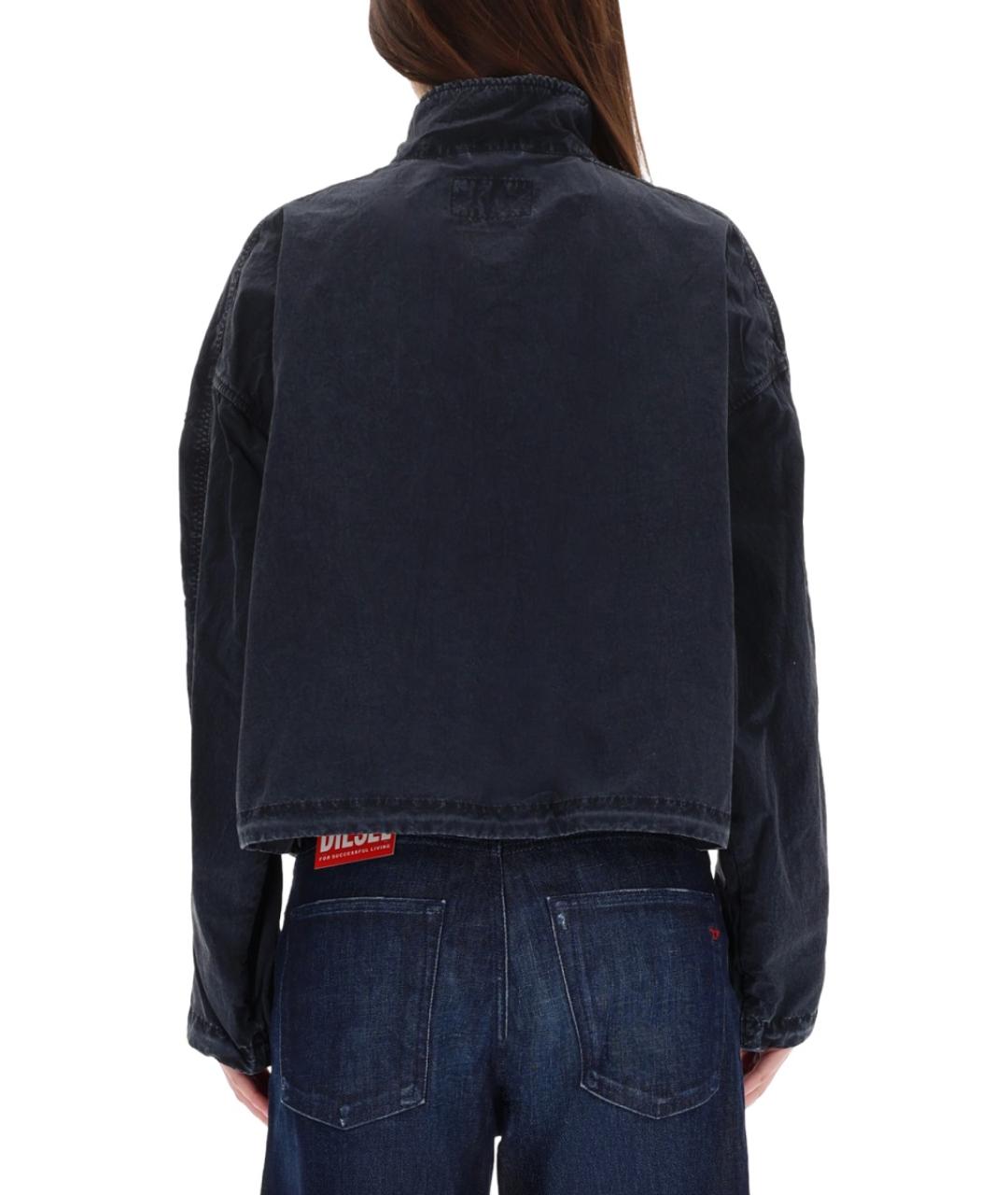 DIESEL Серый полиамидовый жакет/пиджак, фото 4