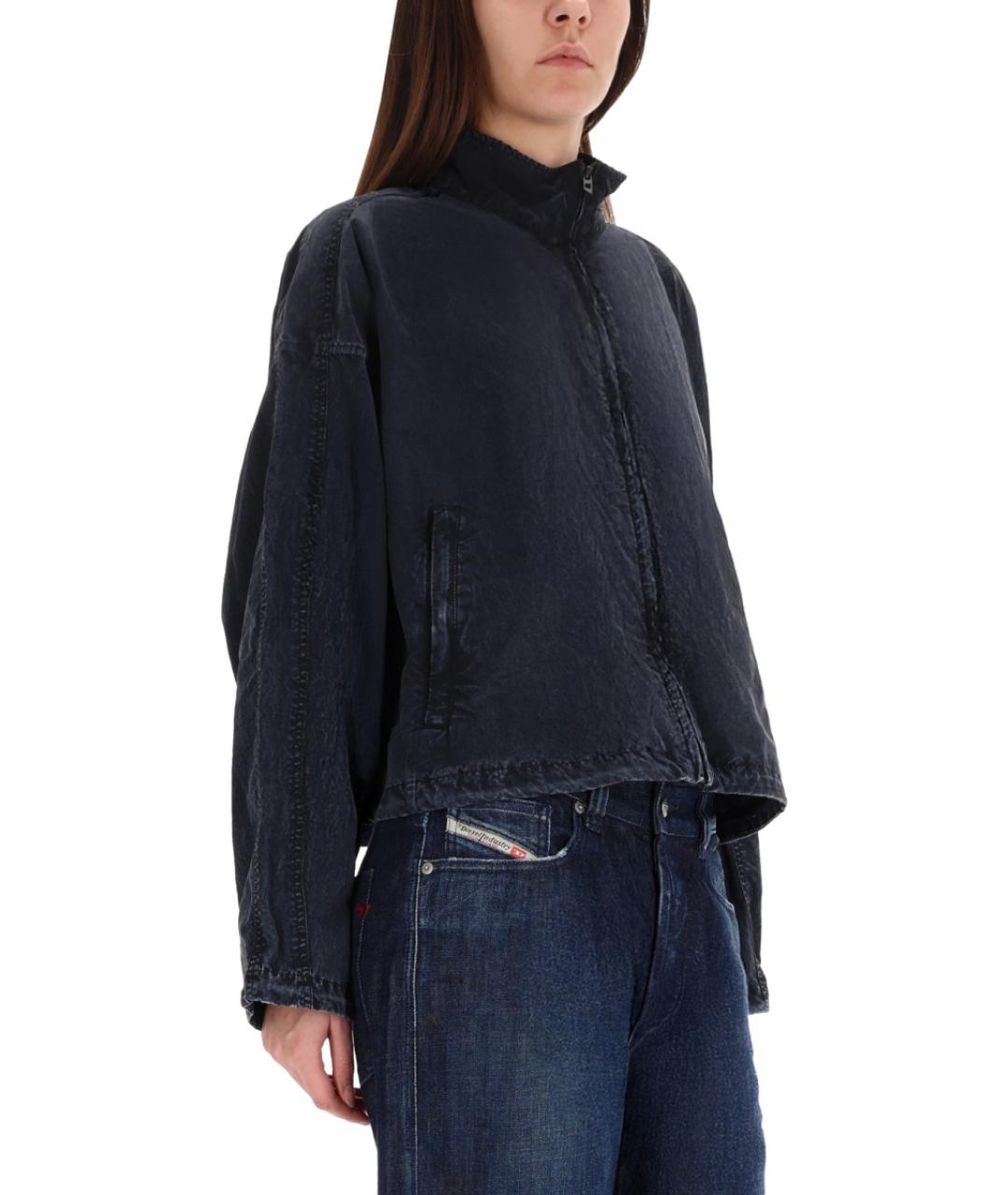 DIESEL Серый полиамидовый жакет/пиджак, фото 5