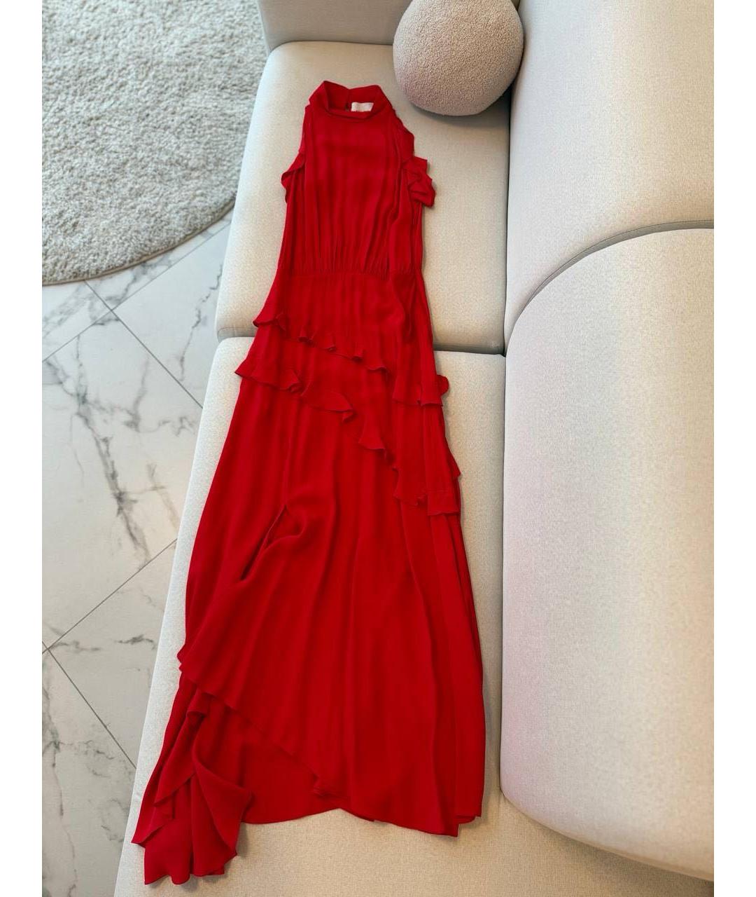 Elleme Красное вискозное платье, фото 2