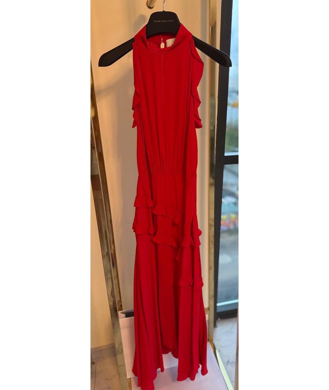 Elleme Красное вискозное платье, фото 9