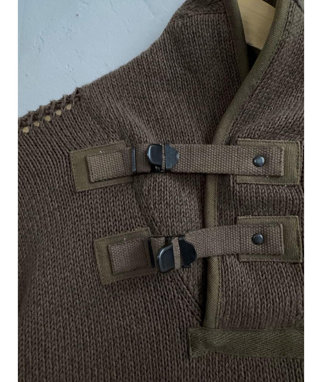 POLO RALPH LAUREN Зеленый хлопковый джемпер / свитер, фото 4