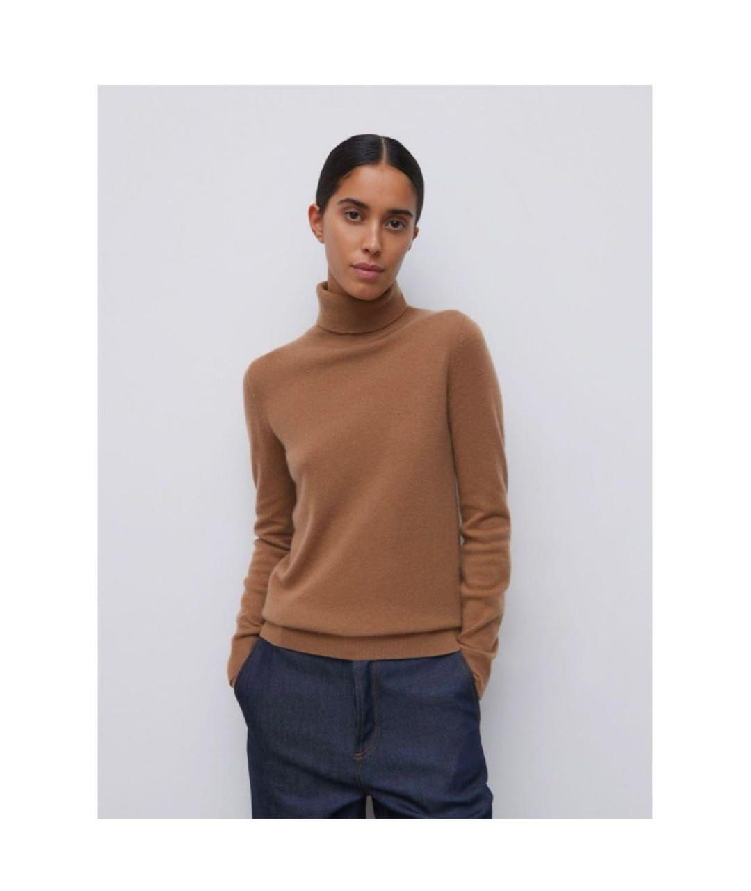 12 STOREEZ Бежевая кашемировая водолазка, фото 2