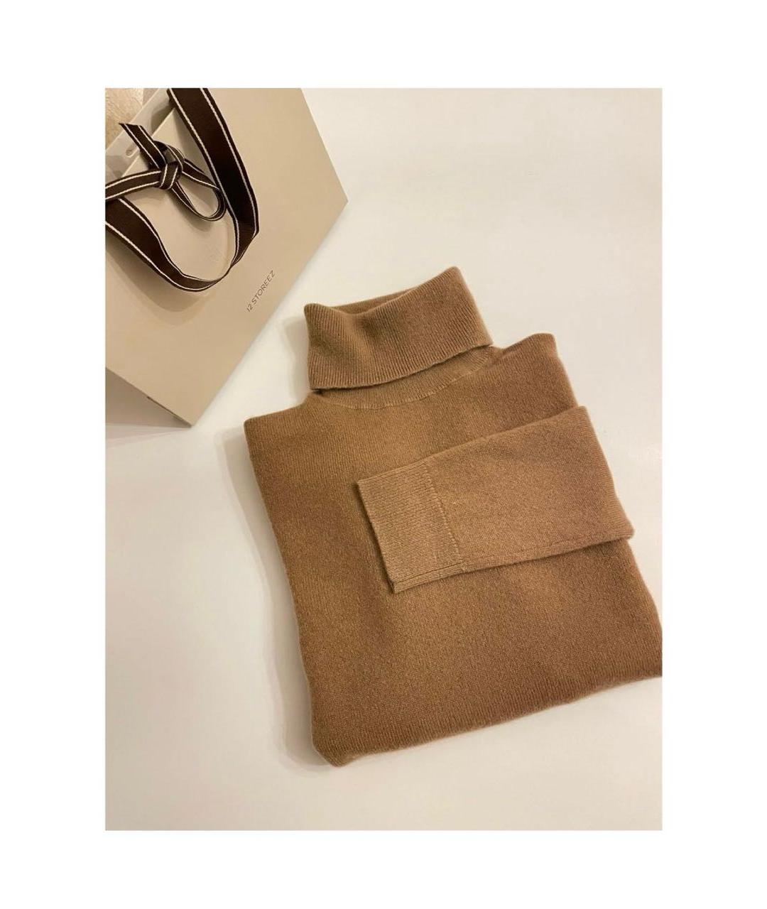 12 STOREEZ Бежевая кашемировая водолазка, фото 4