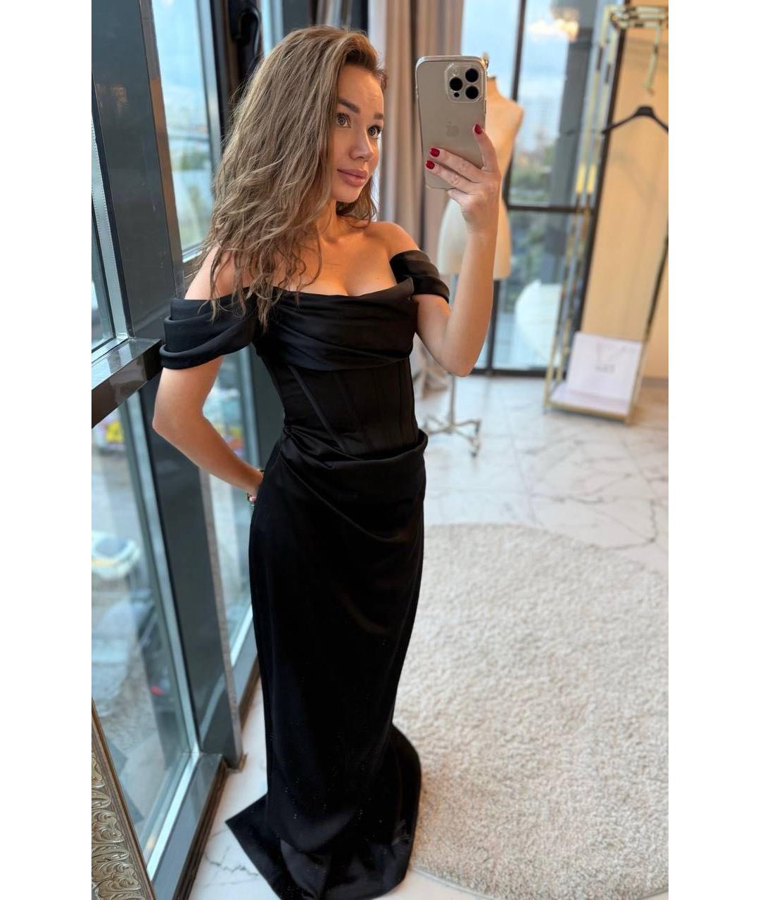 RASARIO Черное вечернее платье, фото 6