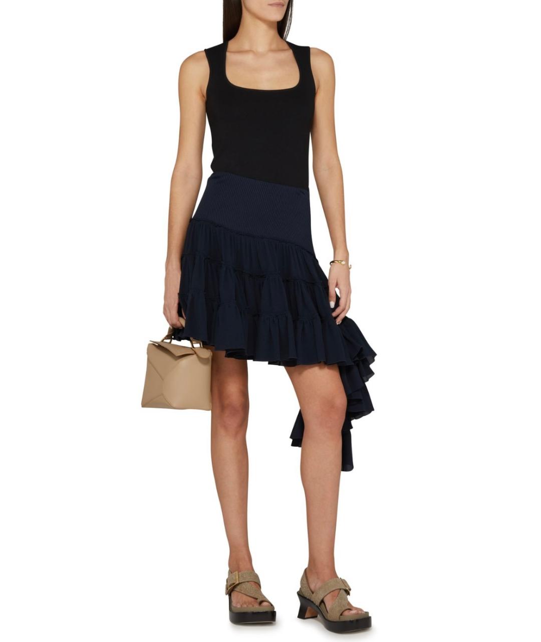 LOEWE Зеленые замшевые сандалии, фото 5