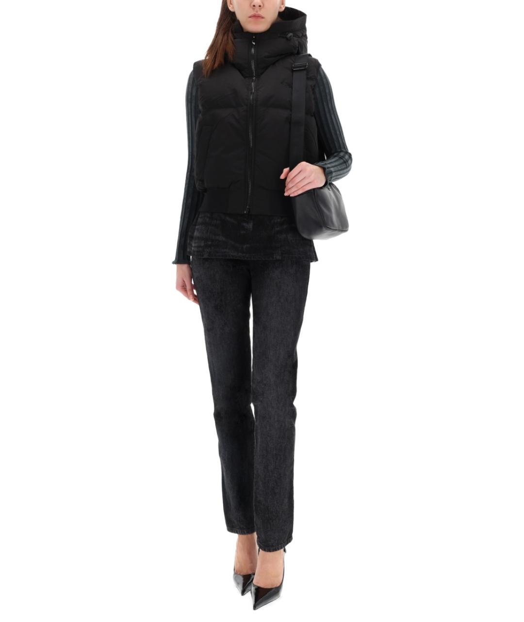 DIESEL Черный полиамидовый жилет, фото 5