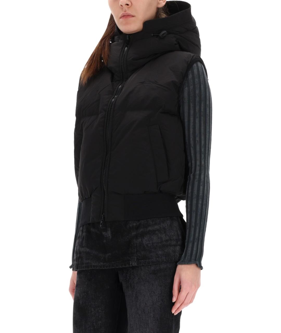 DIESEL Черный полиамидовый жилет, фото 3