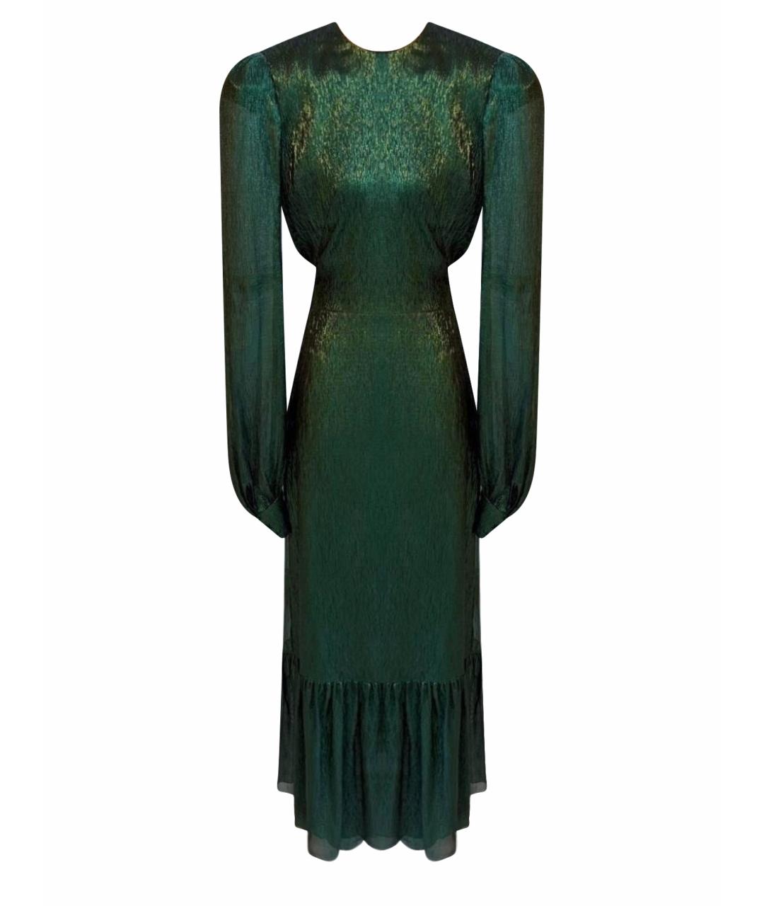 The Vampire's Wife Зеленые шелковое вечернее платье, фото 1