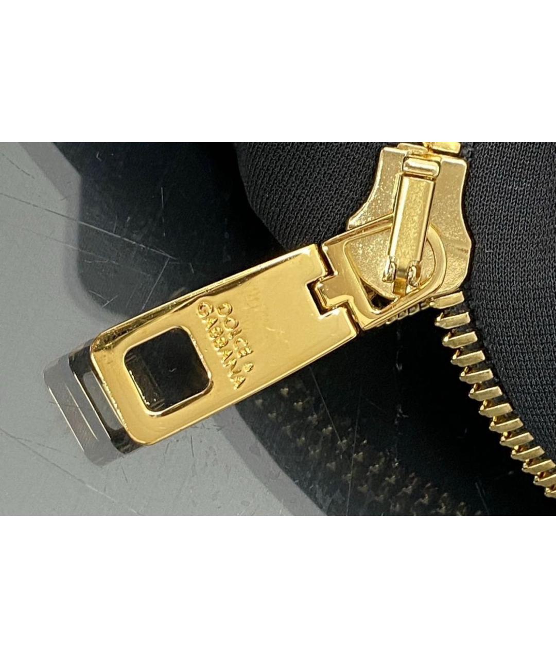 DOLCE&GABBANA Черное вискозное платье, фото 4