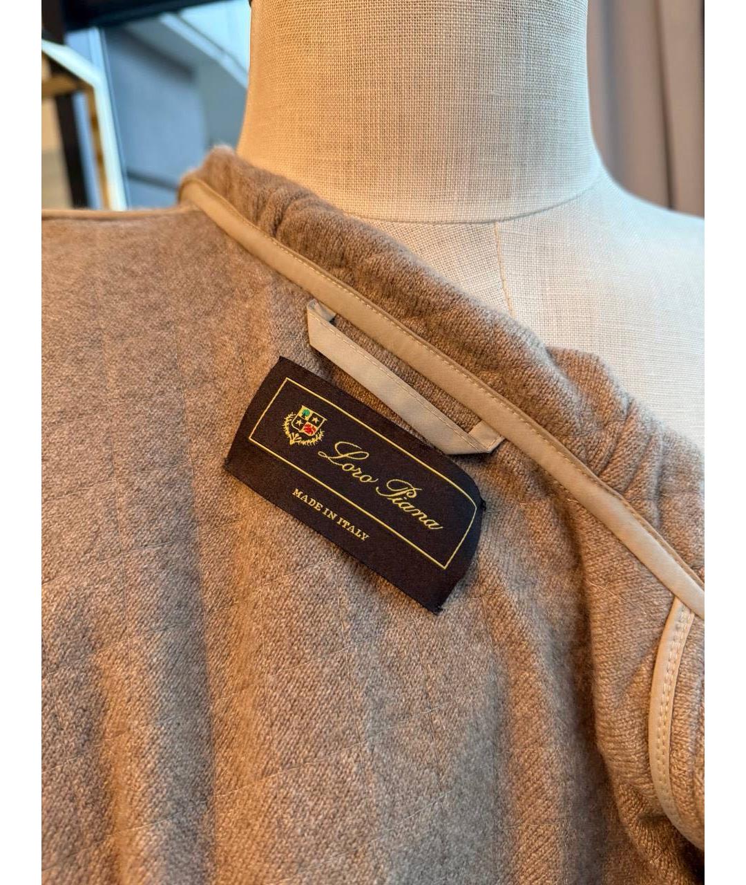 LORO PIANA Бежевая куртка, фото 4