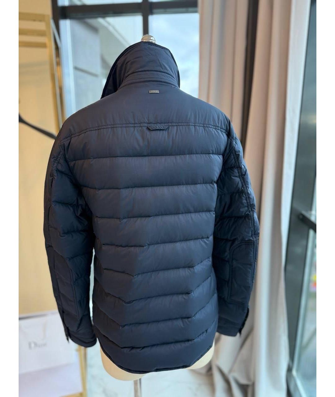 POLO RALPH LAUREN Темно-синяя хлопковая куртка, фото 3