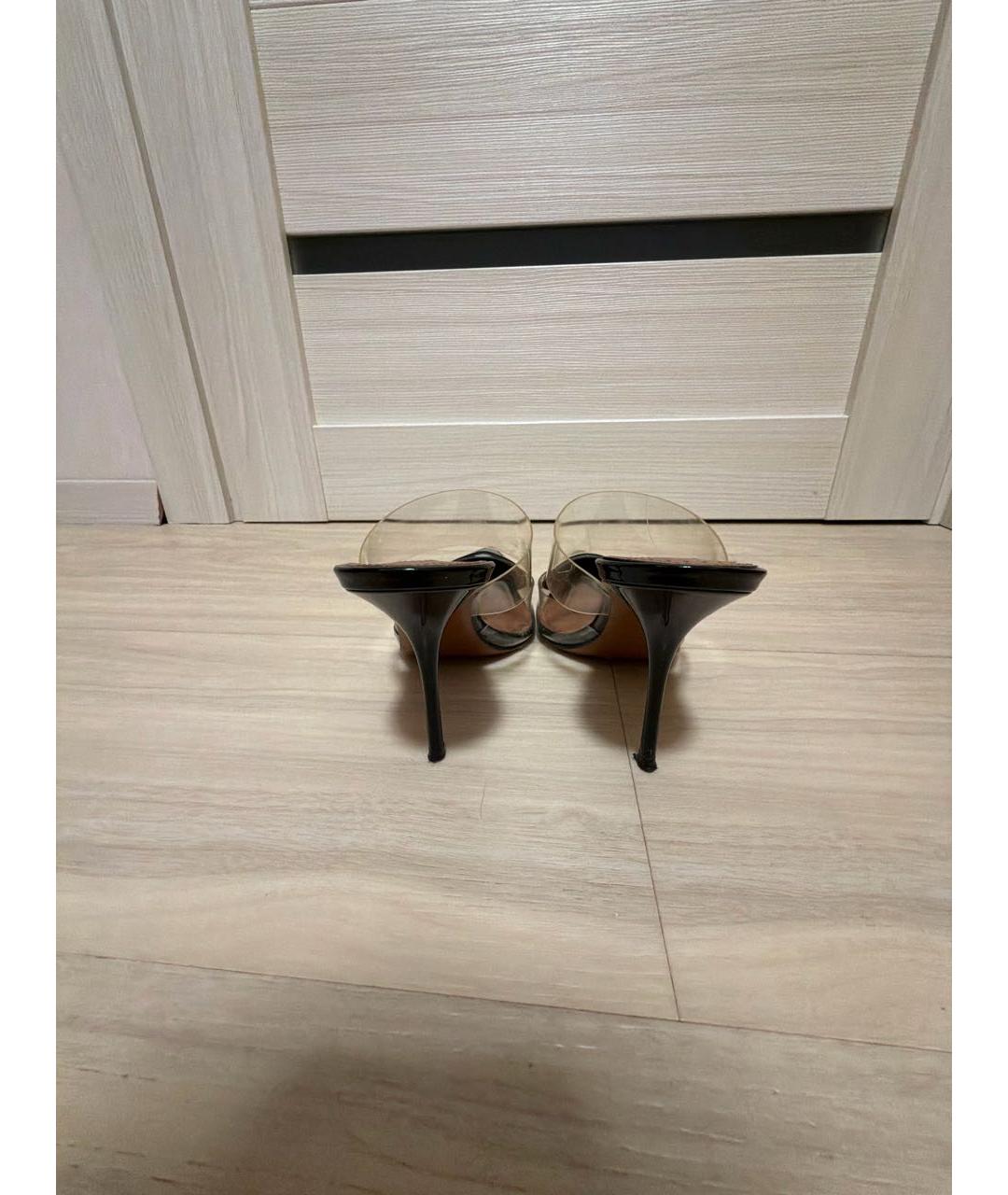 ALAIA Черные туфли из лакированной кожи, фото 4