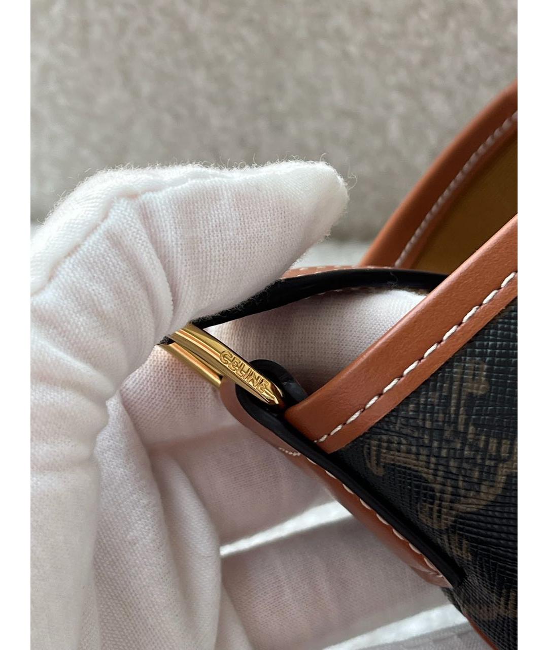 CELINE Черная сумка через плечо, фото 5