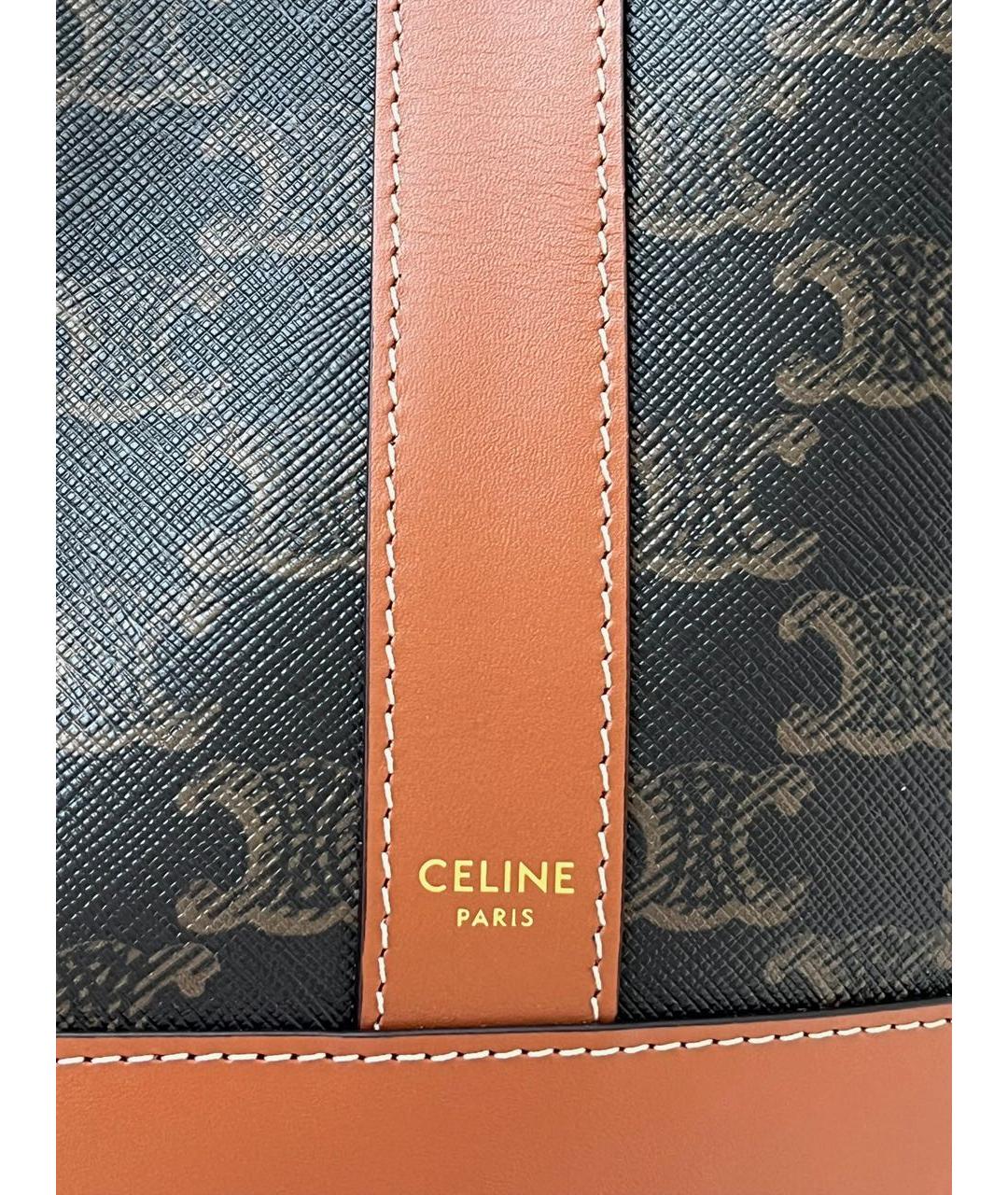 CELINE Черная сумка через плечо, фото 7