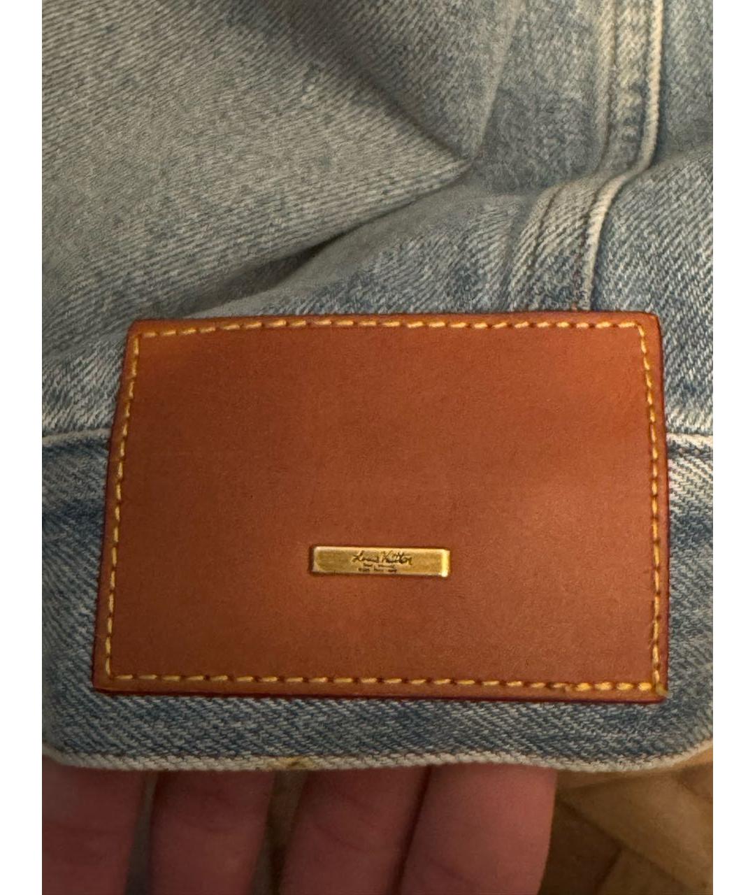LOUIS VUITTON Голубая деним куртка, фото 5
