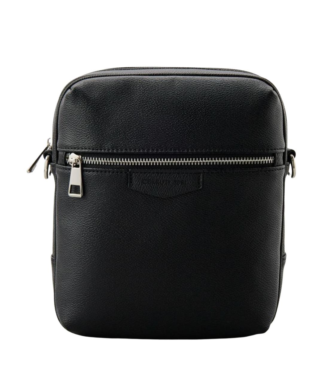 CERRUTI 1881 Черная сумка на плечо из искусственной кожи, фото 1