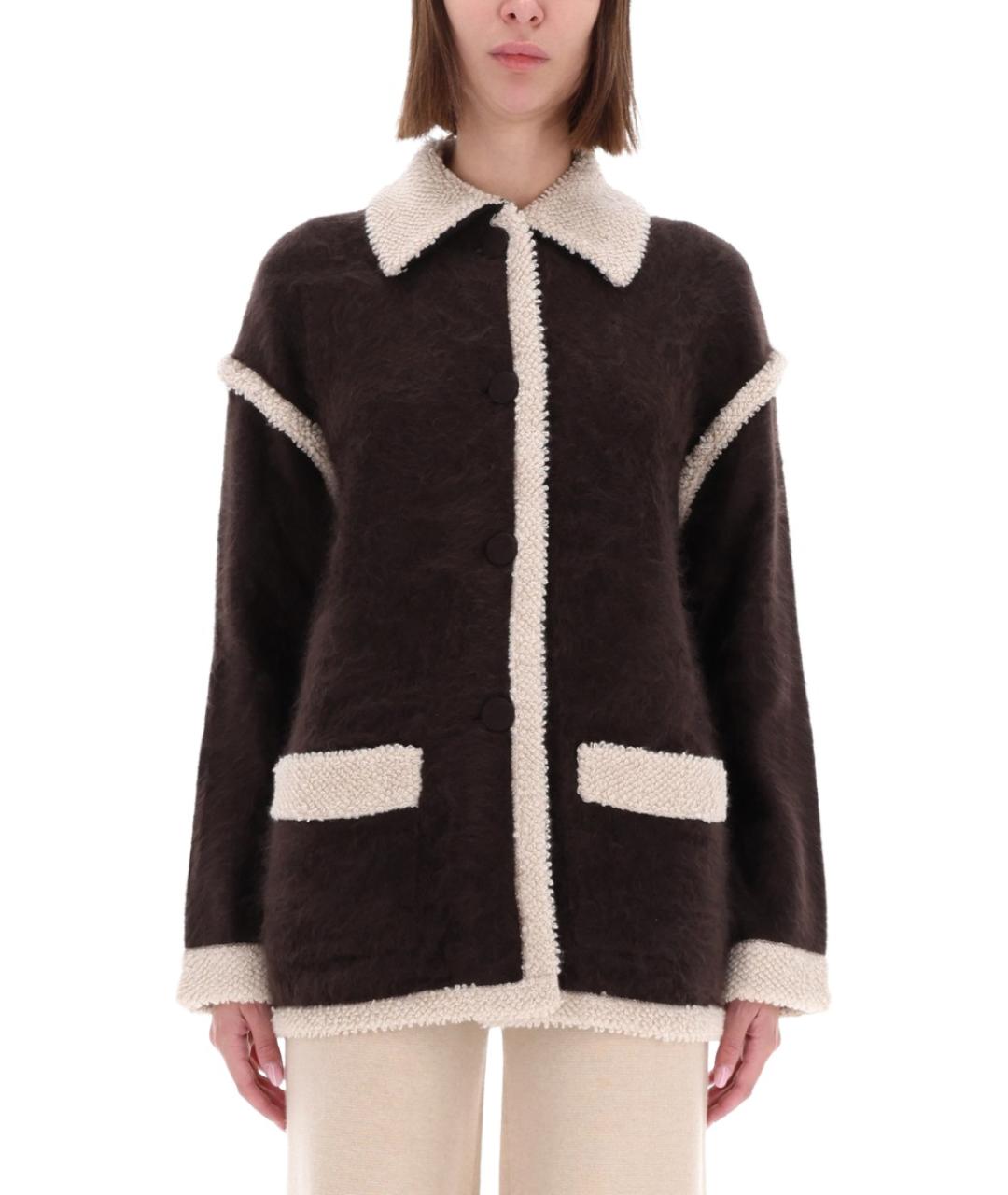 GUEST IN RESIDENCE Коричневая кашемировая куртка, фото 2