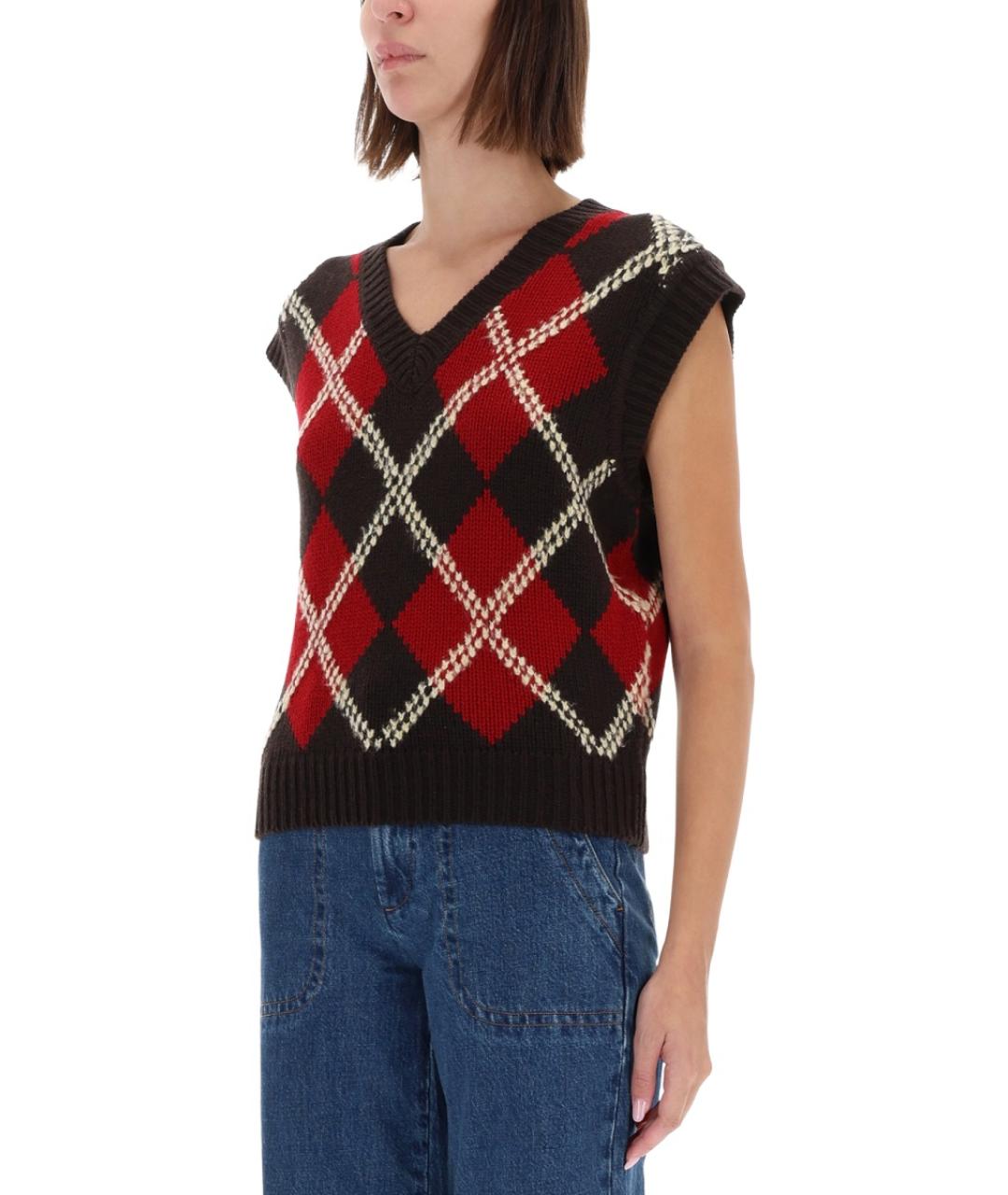 GUEST IN RESIDENCE Мульти шерстяной жилет, фото 5